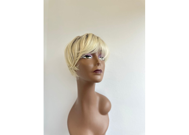 Mesa de volum pentru calota Ombre Saten Inchis/ Blond Deschis, Oskar Shop