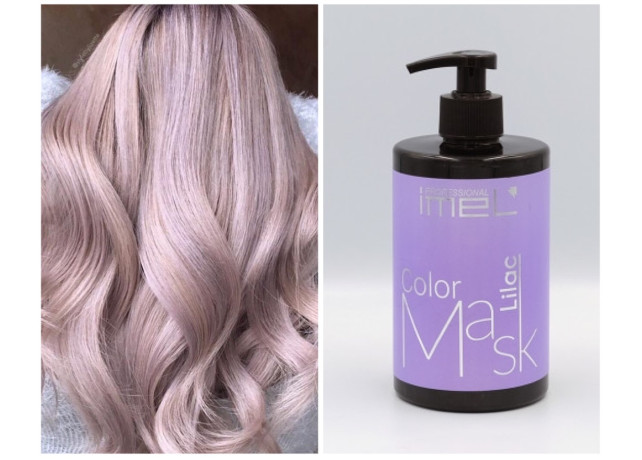 Masca nuantatoare Imel Professional Lilac 500ml