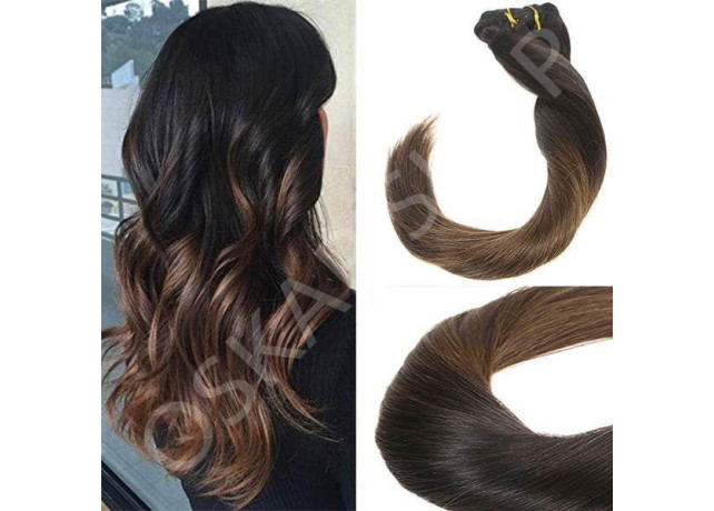 Mini Set Clip-On Ombre #1B cu #7