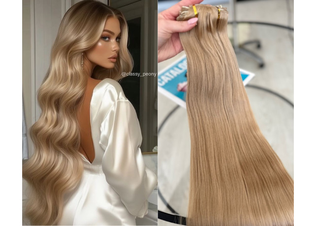 Clip-On Drept Sintetic 14#