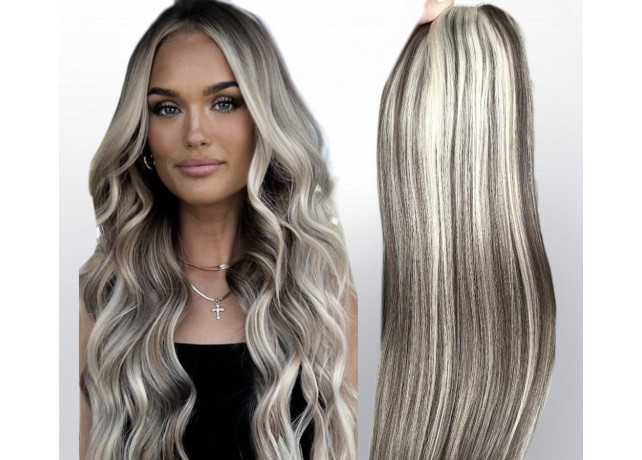 Extensii Clip-On Oskar Balayage  #9 White
