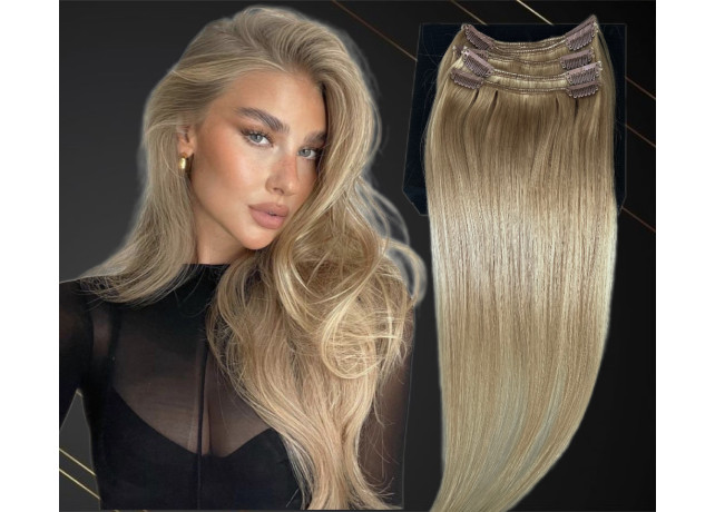 Extensii Clip-On MiniGold Blond Nisipiu #18