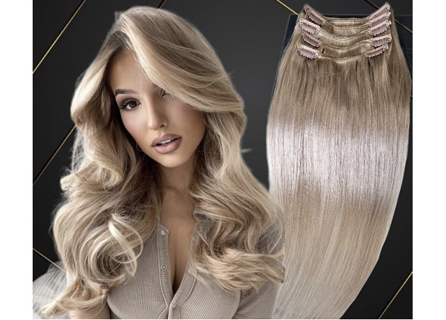 Extensii Clip-On MiniGold Blond Cenusiu #20