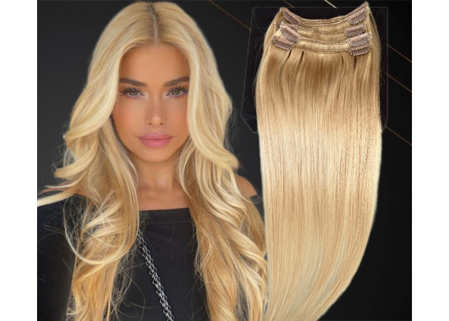 Extensii Clip-On MiniGold Blond Miere #24