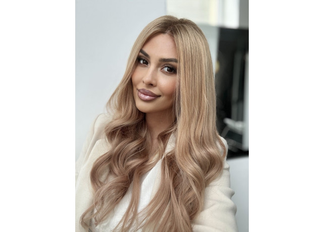 Peruca Honey Blonde