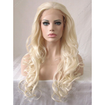 Peruca din par natural Light Blonde