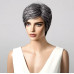 Peruca din par natural Grey Madame