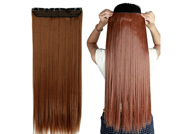 Trese Clip-On Drepte Sintetic 30#