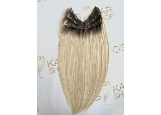 Tresa Eva Hair (6D) Ombre Saten Natural Deschis/ Blond Luminos #9/ #60A