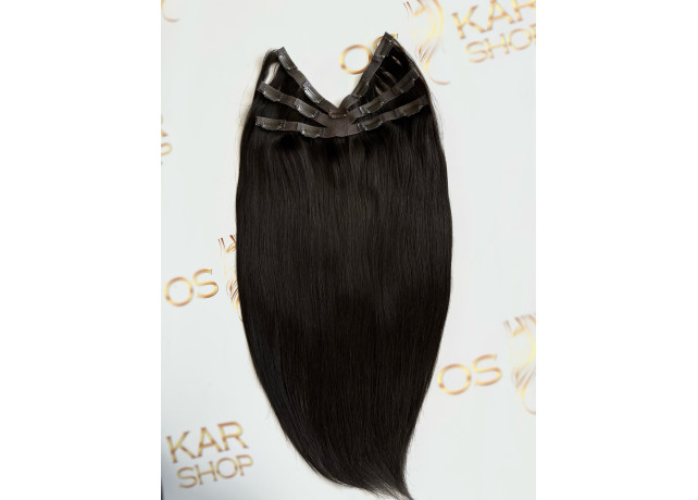 Tresa Eva Hair (6D) Negru Natural #1B